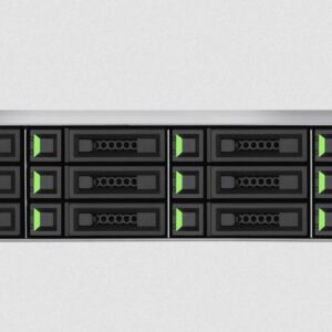 QSAN XCubeNAS XN2212-2C Rackmount 2U12 bay, Intel Xeon 2-Core CPU, 8GB DDR4 RAM, 2 x M.2 slots, 4 x 2.5GbE, redundant power supply, 3-Year Warranty