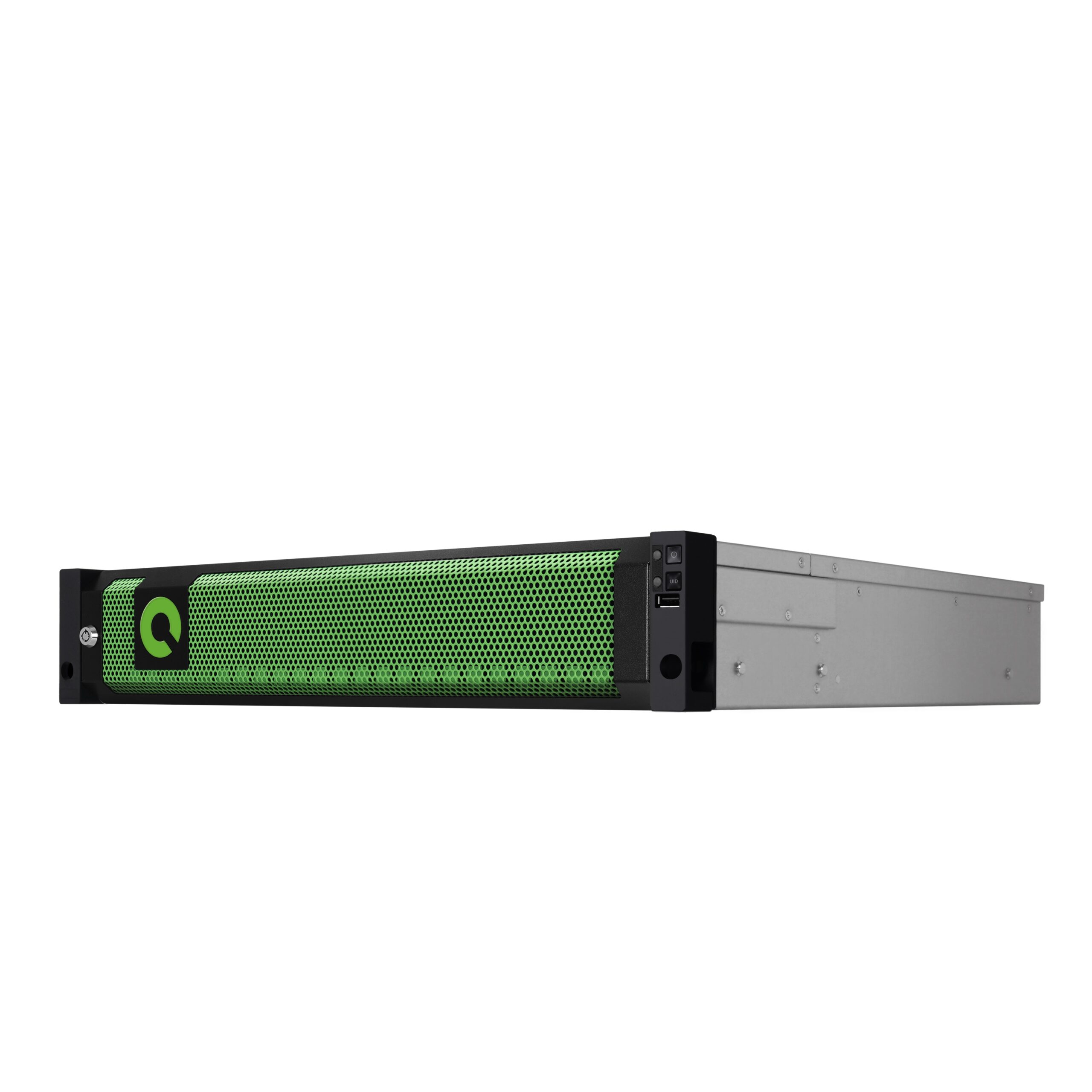 BAQS-XN4226D-8C QSAN XCubeNAS NVMe XN4226D-8C QSM4, Dual Controller, Intel 8-core Xeon, DDR4 32GB, 10GbE SFP+ x 8, 2U26, GBIC x 4, Super_cap C2F, Front bezel