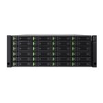 QSAN XCubeNXT XN8124D_8C NXT, Dual Controller, Intel 8-core Xeon, DDR4 32GB, 10GbE SFP+*8, 4U24, GBIC*4, Rail kit, 5-Year Warranty