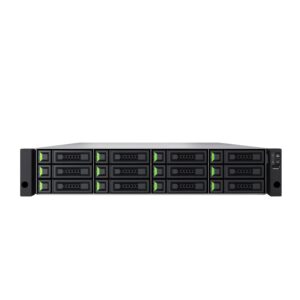 QSAN XCubeSAN XS3312D 2U12, Dual-Controller SAN System, Max 512GB RAM, 8-ported 10GbE SFP+ iSCSI with optical transceivers x 4, 3-Year Warranty