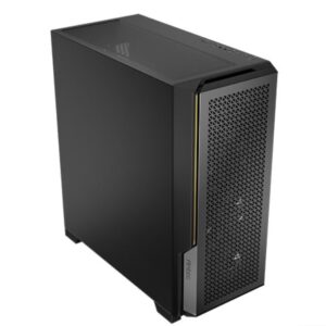 Antec P20CE – Black, Mid Tower, E-ATX/ATX/Micro-ATX/ITX, Solid Side Panel, USB-C, 3× PWM Fans, 360mm Radiator, 2Yr Wty