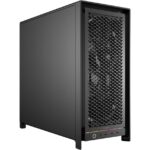 Corsair FRAME 5000D WORKSTATION Mid-Tower Case – Black, supports E-ATX, tempered glass, high airflow design, 420mm radiator, 450mm GPU support