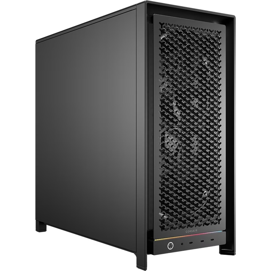 CAC-FRAME500WXRS-BK Corsair FRAME 5000D WORKSTATION Mid-Tower Case – Black, supports E-ATX, tempered glass, high airflow design, 420mm radiator, 450mm GPU support