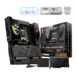 MSI MEG X870E GODLIKE MAX, AM5, AMD X870E, DDR5 9200+ OC, PCIe 5.0, Wi-Fi 7, 10G+5G LAN, USB4 40Gbps, Dynamic Dashboard III