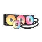 CORSAIR iCUE LINK TITAN II 360 RX RGB – Black, 360mm AIO, FlowDrive Gen 2, RX II Fan, RGB, Copper Coldplate, AM5/AM4, LGA1851/1700