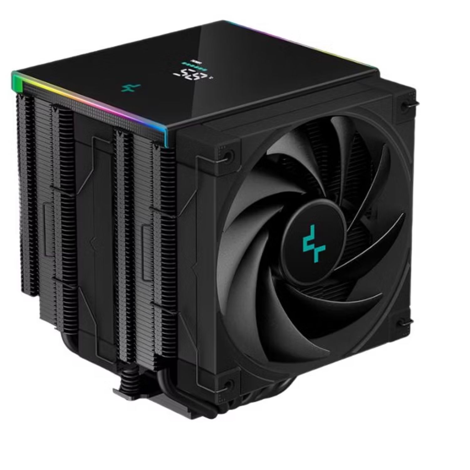 xr:d:DAFs-e-0i-4:32,j:3971450276295754029,t:23083004 DeepCool AK620 Digital High Performance Dual Tower CPU Cooler, 6 Copper Heat Pipes, 2x 120FDB Fans, LGA2066/2011-v3/2011/1851/1155/ AM4/AM5
