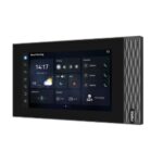 Fanvil i554 2-Wire SIP indoor a 7-inch 1024Ă—600 touchscreen, 2W speaker, 8 alarm inputs, RS485 interface, and wall/desktop mounting, advanced acoustic