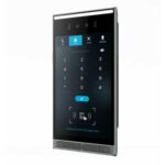 Fanvil i68 SIP door phone featuring facial recognition, 8-inch IPS touchscreen, dual 2MP cameras, night vision, 2W speaker, 2DI/1DO, IP66/IK07 protect