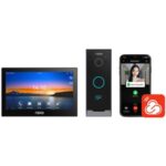 Fanvil VIK-01 video intercom kit with i504W indoor unit, i60 door phone, Fanvil Link App, security alarm integration, multiple door access