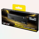 Lexar LD5U16G60C400V-RGS DDR5 UDIMM 16GB 6000 MT/s 1.4V CL40 THOR G2 OC HEATSINK BLACK RGB INTEL XMP 3.0 & AMD EXPO