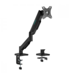 mbeat® Activiva Ergolife Single-Screen Gas Spring Monitor Arm allows you to smoothly adjust the height angle and tilt of your screen with minimal