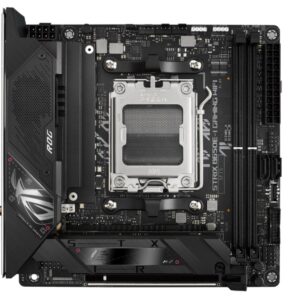 ASUS AMD B650E ROG STRIX B650E-I GAMING WIFI (AM5) Mini-ITX Motherboard, DDR5 96GB, PCIe 5.0, 2× M.2, Wi-Fi 6E, 2.5GbE
