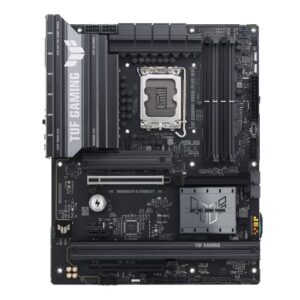 ASUS TUF GAMING B860-PLUS WIFI LGA1851 ATX Motherboard 256GB, DDR5, 1 x PCIe 5.0, 3 x M.2 slots, 4 x SATA, WiFi 7, 1 x HDMI, 1 x DP