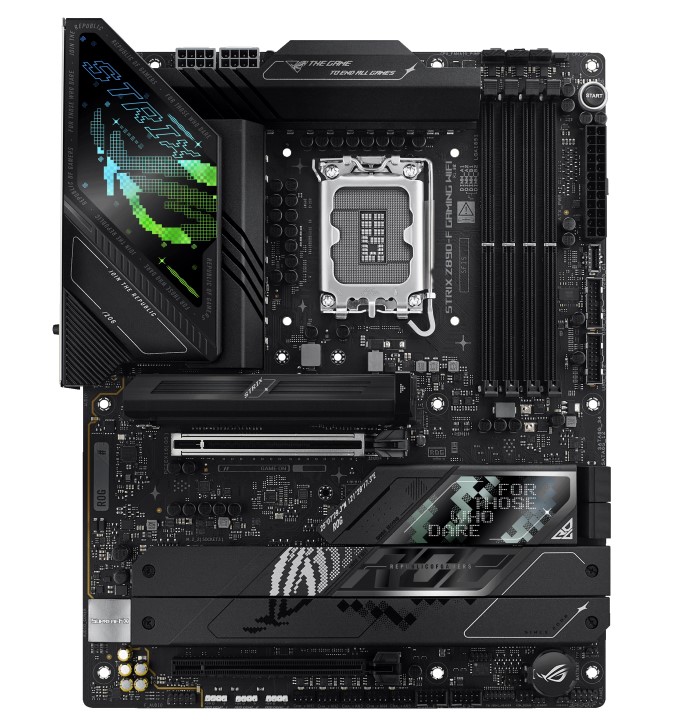 MBA-Z890-F-ROG-WF ASUS ROG STRIX Z890-F GAMING WIFI LGA1851 ATX Motherboard 192GB, DDR5, 1 x PCIe 5.0 x16 slots, 5 x M.2 slots, 4 x SATA 6Gb/s
