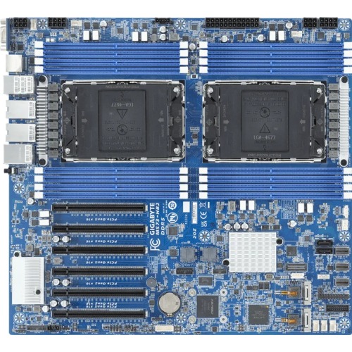 MBG-MS73-HB2 Gigabyte MS73-HB2, 5th/4th Gen Intel® Xeon®, 2 x SATA 6Gb/s, 2 x M.2, 6 x PCIe Gen5 x16 (special order)
