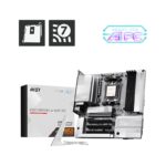 MSI PRO B850M-A WIFI PZ, AMD Ryzen™ 9000/ 8000/ 7000, AM5, DDR5 256GB, PCIe 5.0, 2x M.2, Wi-Fi 7, 5G LAN, Back-Connect