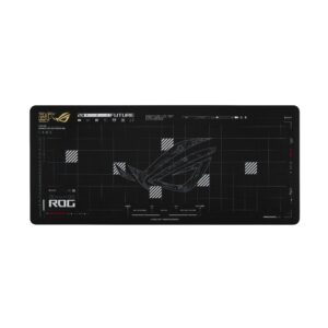 ASUS ROG SCABBARD II XXL Edition 20 Gaming Mouse Pad, Extended Size (900x400mm) Water/Oil/Dust Repellent, Anti-Fray, Soft Cloth Surface