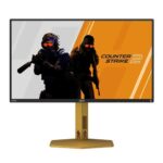 AOC 24.1′ Fast TN panel,1920 × 1080 , 610Hz, 0.5ms, HDR400, Removable Ergonomic stand , G-sync Compatible Gaming Monitor ( LS)