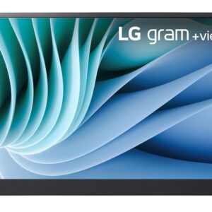 LG Gram +View 16′ 2K Portable Monitor WQXGA 2560×1600 16:10 2xUSB-C Auto Rotate Tilt Pivot Power Delivery DisplayPort Anti-Glare Alternate