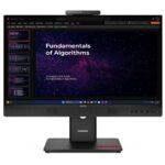 LENOVO ThinkCentre Tiny-in-One G6 23.8’/24′ FHD 120Hz 1920×1080 16:9 4ms Height Adjust Tilt Swivel Pivot HDMI DP IPS USB3.2 5MP Webcam Dual-Mic