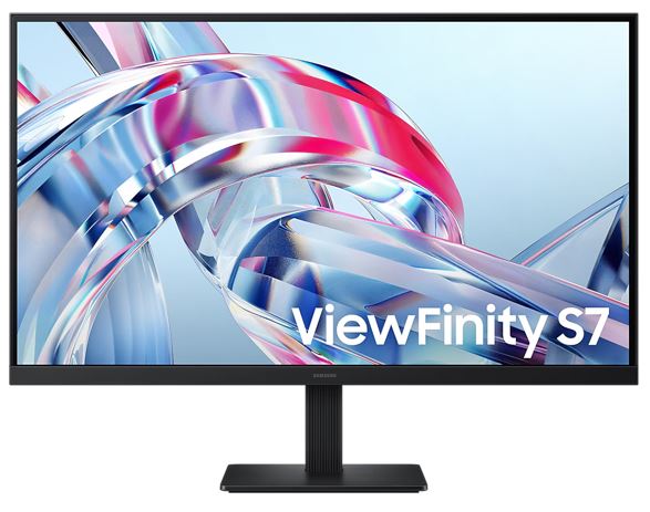 MNS-LS27H700EAEXXY Samsung ViewFinity S70H 27′ 4K UHD IPS Monitor 3840×2160 16:9 60Hz HDR10 DP HDMI Tilt VESA HAS Eye Saver Mode Black 3YR WTY