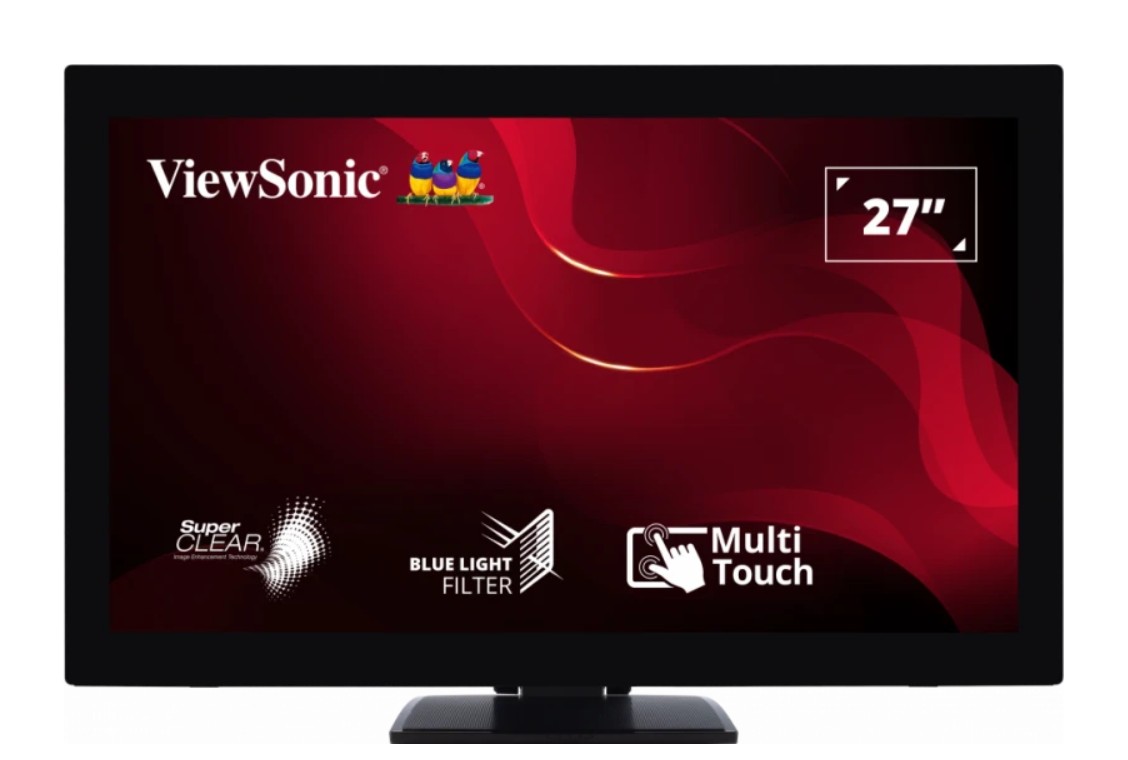 MNV-TD2760 ViewSonic 27′ TD2760 10-point Touch Screen, RS232 Serial Port, Advance Ergonomic Tilt or flat. Supports Winodws, Chrom, Linux, Android, Monitor,