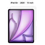 USP Apple iPad Air (13′) (M4/M3/M2) (8th/7th/6th Gen) 2.5D Tempered Glass Screen Protector Clear – 9H Hardness, Scratch-proof,5 Years Warranty