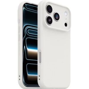 OtterBox Figura Apple iPhone 18 Pro / iPhone 17 Pro (6.3′) Case White – (77-000686), Military Drop Standard,Raised Edges,7 Years Warranty