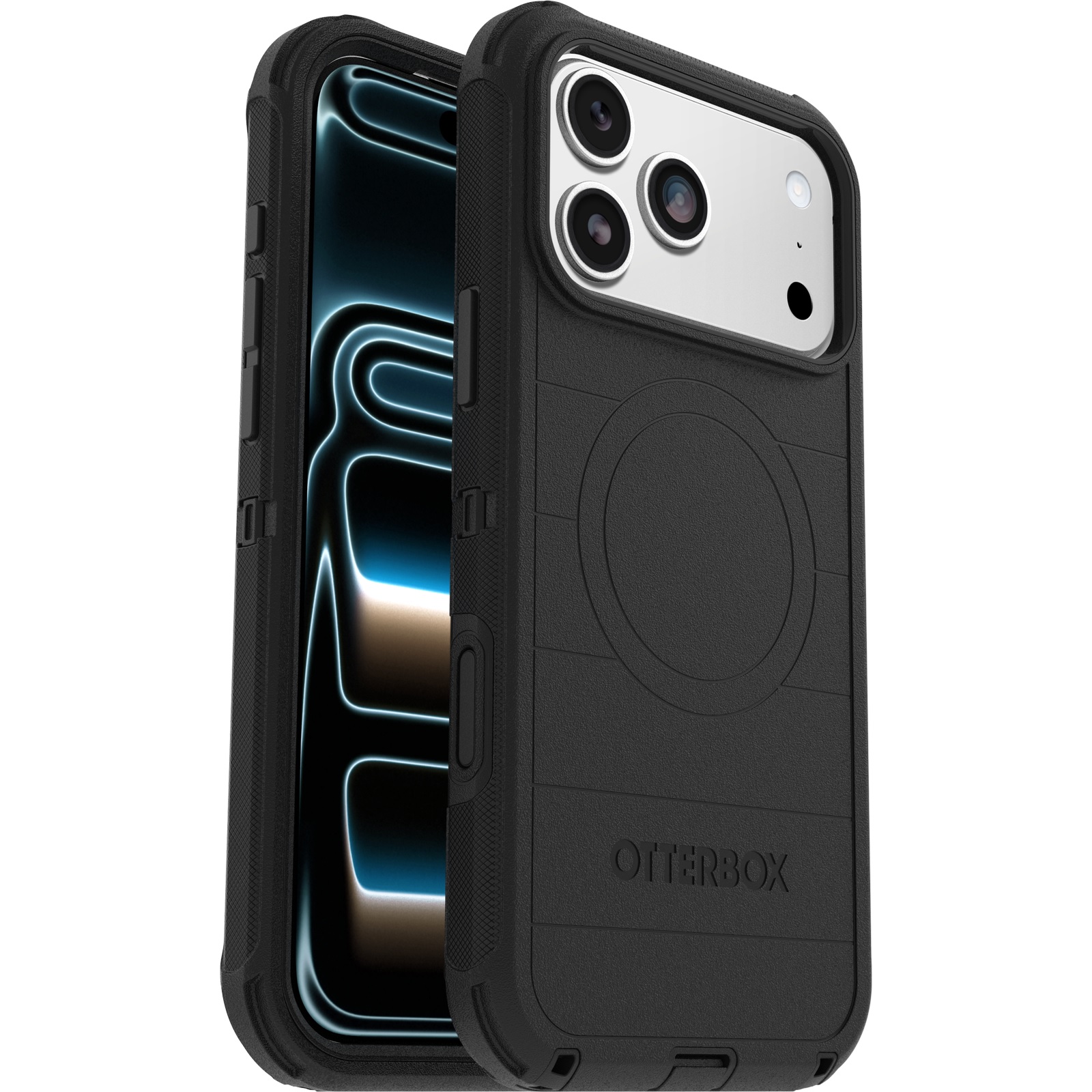MPA-77-000958 OtterBox Defender Pro MagSafe Apple iPhone 18 Pro Max / iPhone 17 Pro Max (6.9′) Case Black-(77-000958), Camera Control, 7 Years Warranty