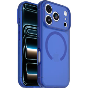 OtterBox Lumen Apple iPhone 18 Pro / iPhone 17 Pro (6.3′) Case Tranlucent Blue – (77-001127), Drop+ 3X Military Standard, 7 Years Warranty