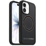 OtterBox Sole Apple iPhone 17 (6.3′) Night Raid Case Black – (77-99396), DROP+ 5X Military Standard, Raised Edges, Camera Control, 7 Years Warranty