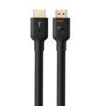 Belkin Connect Ultra High-Speed HDMI® 2.1 Cable (8K) 4.5M – Black(AVB002bg15), Ultra 8K @ 60Hz + HDR, 48Gbps Bandwidth, 2 Years Warranty