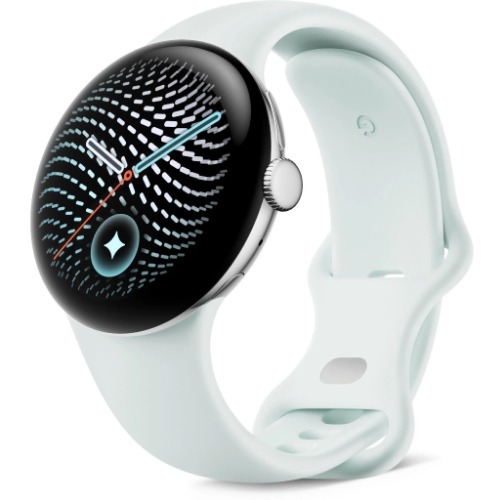 MPA-GA10891-US Google Pixel Watch 5 LTE (45mm) – Polished Silver with Fog Active Band (2nd Gen)(GA10891-US) *AU STOCK*, AMOLED, 3GB/64GB, 465mAh, 2 Years Warranty