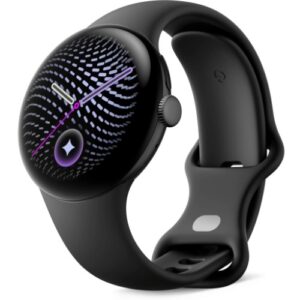 Google Pixel Watch 5 LTE (41mm) – Matte Black with Obsidian Active Band (2nd Gen)(GA10899-US) *AU STOCK*, AMOLED, 3GB/64GB, 332mAh, 2 Years Warranty