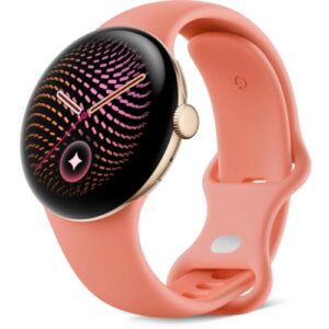 Google Pixel Watch 5 WiFi (41mm) – Champagne Gold with Canyon Active Band (2nd Gen)(GA10902-US) *AU STOCK*, AMOLED, 3GB/64GB, 332mAh, 2 Years Warranty