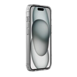 Belkin SheerForce Magnetic Clear Protective Case for Apple iPhone15 – Clear (MSA019btCL), Lightweight, Thin, Raised Edges, 2 Years Warranty