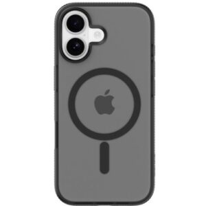 Belkin SheerForce Grip Magsafe Case for Apple iPhone 17 – Grey/Black (MSA034fqBK), Lightweight, Anti-Slip, 6.6ft Drop Protection, 2 Years Warranty