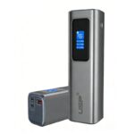 USP 27600 mAh Power Bank – Space Grey, 140W Fast Charge, 2x USB-C(65W), 1x USB-A(22.5W), Compact & lightweight, 5 Years Warranty