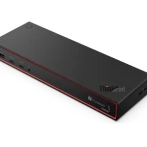 LENOVO ThinkPad Thunderbolt 5 Smart Dock 7500 – 180W PD 2xThunderbolt 5 2xUSB-C 1xHDMI 2xDP 3xUSB-A 1×2.5Gb LAN Audio Jack Supports 5 displays