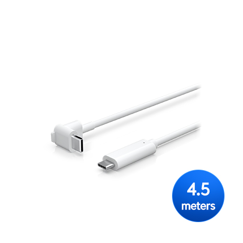 NHU-G4-INS-CABLE-USB Ubiquiti G4 Instant Camera ( G4-INS) PoE to USB-C Cable, Length 4.5M, White, GbE connectivity