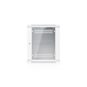 Ubiquiti 12U Rack Cabinet,Fully Assembled Wall-Mount Rack** No Fan Included** Removable Panels,Space-Efficient Small-Scale Deployment