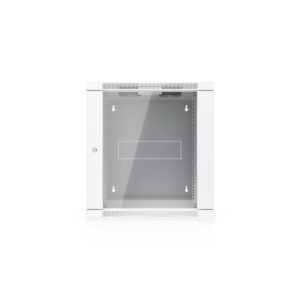 Ubiquiti 12U Rack Cabinet,Fully Assembled Wall-Mount Rack** No Fan Included** Removable Panels, Space-Efficient Small-Scale Deployment