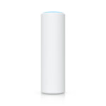 Ubiquiti U7-Mesh, Compact Indoor/Outdoor WiFi 7 AP, Integrated Long-Range Antenna System.