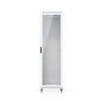Ubiquiti 42U Rack Cabinet,Fully Assembled Floor Rack,Built-In Fans,Removable Panels,Lockable Casters,Optimal Airflow,Heavy-Duty,Easy Equipment Access