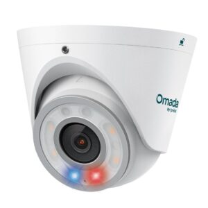 TP-Link Omada 12MP Turret PoE Security Camera 4K+ (12MP) Ultra HD, Full-Colour Night (Omada Camera)