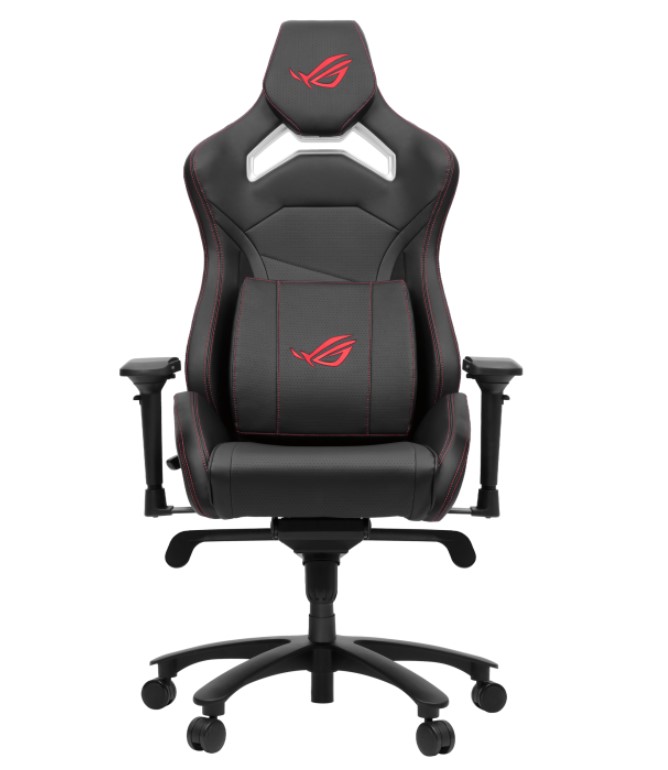 OFA-ROGCHARIOTX-C-B ASUS ROG Chariot X Core Gaming Chair – Black, 4D Armrests, 155° Recline, Class 4 Gas Lift, Aluminum Base, PU Leather, 136kg Load