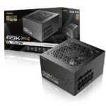 Antec GSK750 V2 80+ Gold Fully Modular, 750W, ATX 3.1, 140×150×86mm, 120mm fan, PCIE 5.1, 12VHPWR, OCP/OVP/UVP/SCP/OPP/OTP, 7Y warranty