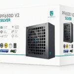 DeepCool PF650D V2 650W Gamer Storm 80+ Silver/Cybenetics Non-Modular ATX Power Supply, Taiwanese Capacitors, ATX12V V3.1