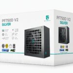 DeepCool PF750D V2 750W Gamer Storm 80+ Silver/Cybenetics Non-Modular ATX Power Supply, Taiwanese Capacitors, ATX12V V3.1