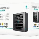 DeepCool PF850D V2 850W Gamer Storm 80+ Silver/Cybenetics Non-Modular ATX Power Supply, Taiwanese Capacitors, ATX12V V3.1